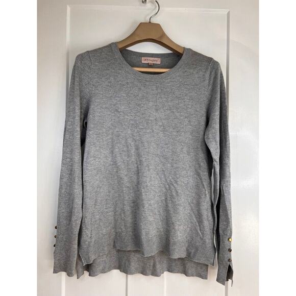 Philosophy Sweaters - Philosophy Pullover Sweater Women's MEDIUM Gray Heathered Long Sleeve